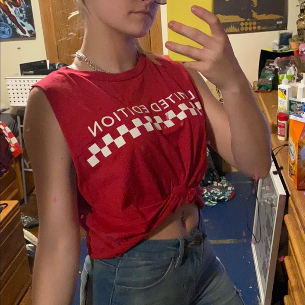 Red “Limited Edition”  Tank top
